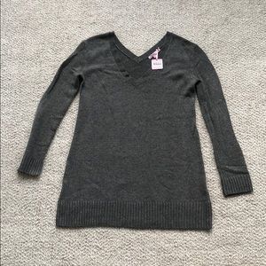 Calypso St Barth grey sweater with tags